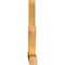 Ekena Millwork Saratoga Rough Sawn Timber Gable Bracket, Western Red Cedar, 72"W x 36"H x 4"D x 4"F, 12/12 Pitch GBW072X36X0404SAR00RWR - alternate 4